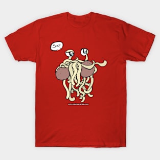 Chill Flying Spaghetti Monster T-Shirt